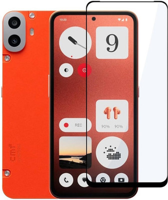 BRENZZ Edge To Edge Tempered Glass for CMF by Nothing Phone 2 Pro, CMF Phone 2 Pro(Pack of 1)