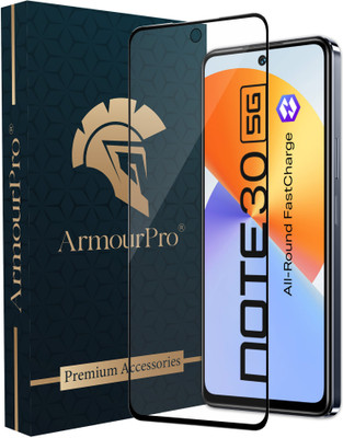 ArmourPro Edge To Edge Tempered Glass for Infinix Note 30 5G(Pack of 1)