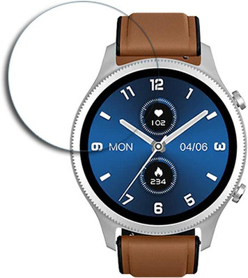 SOMTONE Edge To Edge Tempered Glass for NoiseFit Halo Smartwatch 1.43 inch SMARTWATCH SCREEN GUARD(Pack of 1)