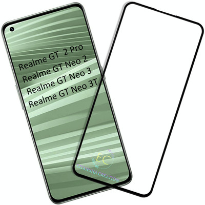 EITANSHA CREATION Edge To Edge Tempered Glass for Realme GT Neo 3T, Realme GT Neo 3, Realme GT Neo 2, Realme GT 2 Pro(Pack of 1)