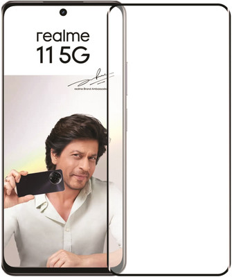 GLOBAL NOMAD Edge To Edge Tempered Glass for realme 11 5G(Pack of 1)