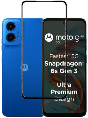 VIGHNAD Edge To Edge Tempered Glass for moto g45 5G, moto g45, Motorola G45, Motorola G45 5G, Motorola moto g45, Motorola moto g45 5G(Pack of 1)