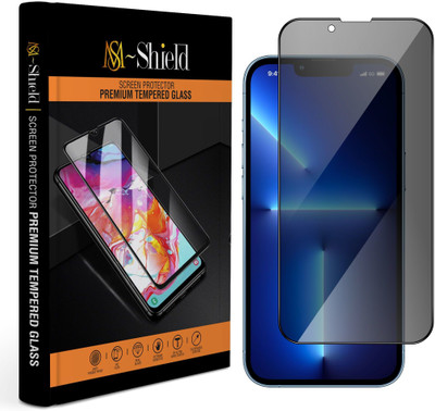 MS-Shield Edge To Edge Tempered Glass for Apple iPhone 13 Pro(Pack of 1)