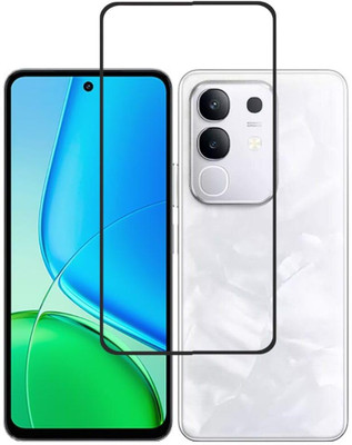 O2MG Edge To Edge Tempered Glass for vivo T4x 5G, vivo T4x(Pack of 1)