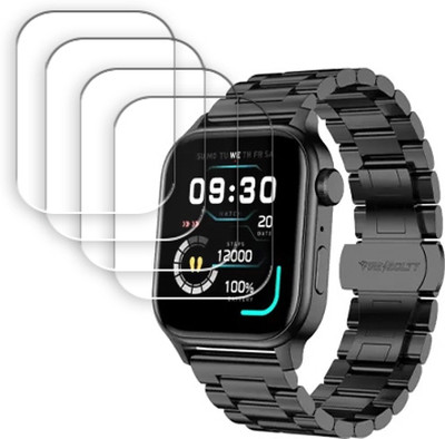 ARBAN Edge To Edge Tempered Glass for Fire-Boltt Rise Luxe 1.85 inch SMARTWATCH SCREEN GUARD(Pack of 4)