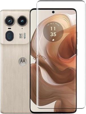 O2MG Edge To Edge Tempered Glass for Motorola Edge 50 Ultra 5G, Moto Edge 50 Ultra 5G(Pack of 1)