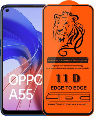 Forego Edge To Edge Tempered Glass for Oppo A55,Oppo A36,Oppo Oppo A76(Pack of 1)