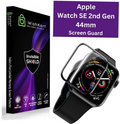 iWishKart Screen Guard for Apple Watch SE 2nd Gen 44mm, iwatch 44 mm, Smart Watch NOT Included, NOT Tempered Glass, 3d Curved Screen Guard(Pack of 1)