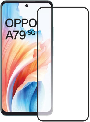 S-Softline Edge To Edge Tempered Glass for Oppo A79 4G, Edge to Edge HD Quality Full Screen Coverage(Pack of 1)