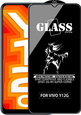 Qyist Edge To Edge Tempered Glass for VIVO Y12G(Pack of 1)