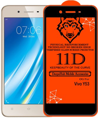 DeepzHub Edge To Edge Tempered Glass for VIVO Y53(Pack of 1)