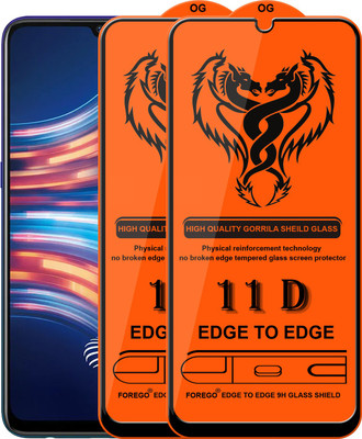 HQ Protection Edge To Edge Tempered Glass for Vivo S1 Pro(Pack of 2)