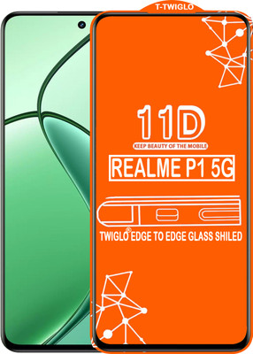 Flipkart SmartBuy Edge To Edge Tempered Glass for REALME P1 5G(Pack of 1)