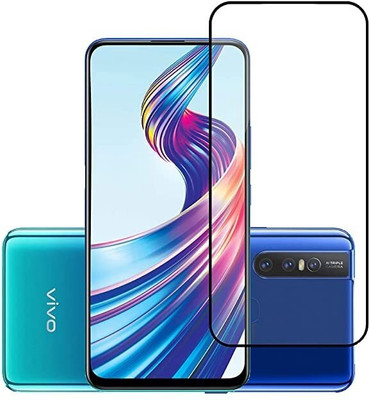 royal eshop 15 Edge To Edge Tempered Glass for Vivo V15(Pack of 1)