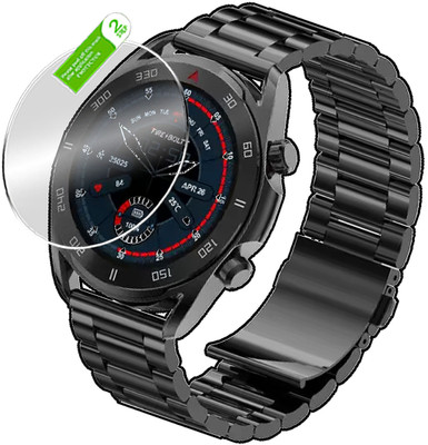 daffin Edge To Edge Tempered Glass for Fire Boltt Spectre SMARTWATCH(Pack of 1)