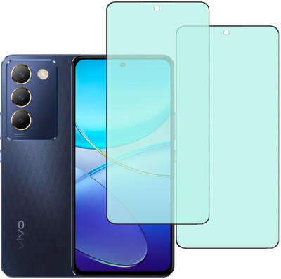 VAYUVAULT Edge To Edge Tempered Glass for vivo Y200e 5G(Pack of 2)