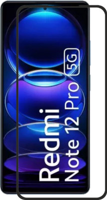 RCHJV Edge To Edge Tempered Glass for Redmi Note 12 Pro 5G(Pack of 1)