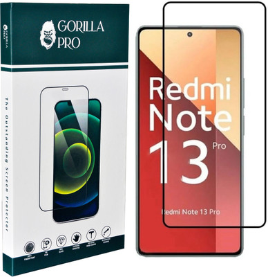 GORILLA PRO Edge To Edge Tempered Glass for Redmi Note 13 Pro 5G, Redmi Note 13 5G(Pack of 1)