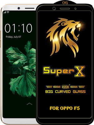 PFOAM Edge To Edge Tempered Glass for Oppo F5(Pack of 1)