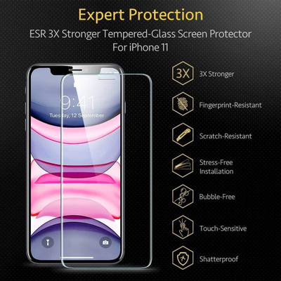 XYNITY Edge To Edge Tempered Glass for Apple iPhone 12(Pack of 1)