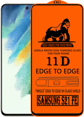TWIGLO Edge To Edge Tempered Glass for SAMSUNG S21 FE(Pack of 1)