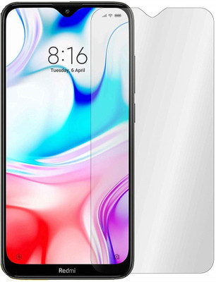 FlipSmartGuard Edge To Edge Tempered Glass for Mi Redmi 8(Pack of 1)