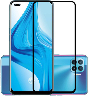 iCopertina Edge To Edge Tempered Glass for Oppo F17 Pro(Pack of 1)