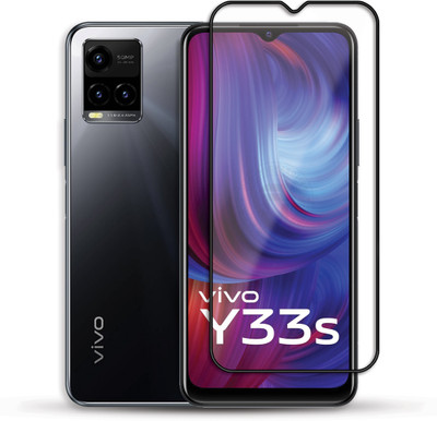 PROACCS Edge To Edge Tempered Glass for VIVO Y33S(Pack of 1)
