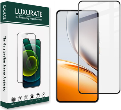 LUXURATE Edge To Edge Tempered Glass for VIVO X200 FE 5G, with Easy Installation Kit(Pack of 1)