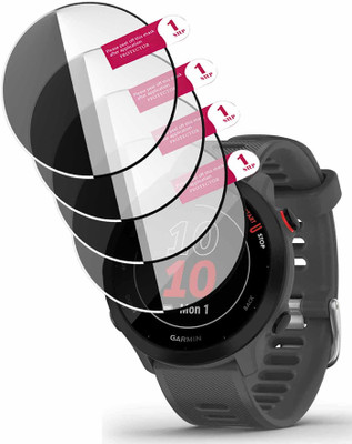 HIDEOUS Edge To Edge Tempered Glass for Garmin Forerunner 65(Pack of 4)