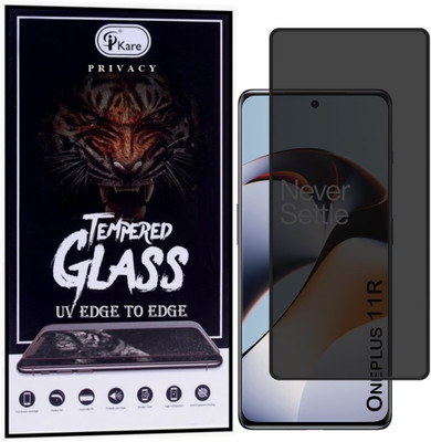 iKare Edge To Edge Tempered Glass for Oneplus 11R(Pack of 1)
