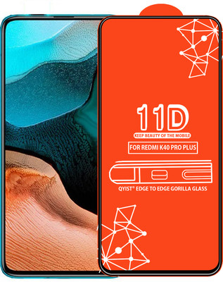 Qyist Edge To Edge Tempered Glass for Xiaomi Redmi K40 Pro Plus(Pack of 1)