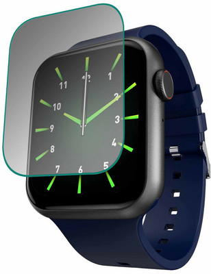 hirdesh Edge To Edge Tempered Glass for Fire-Boltt Ring Plus 1.91(Pack of 1)