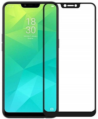 NIMMIKA ENTERPRISES Edge To Edge Tempered Glass for Oppo A3(Premium Tempered Glass | Edge-to-Edge Coverage | Full Coverage | Ultra-Thin Design | Oleophobic Coating | Case-Friendly Design | Crystal Clear Display | Residue-Free Removal)(Pack of 1)