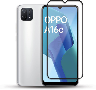 PROACCS Edge To Edge Tempered Glass for OPPO A16E(Pack of 1)