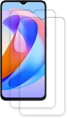 SOMTONE Edge To Edge Tempered Glass for Honor X6a TEMPERED GUARD FRONTP2(Pack of 2)