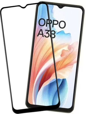Coad Edge To Edge Tempered Glass for OPPO A38(Pack of 1)