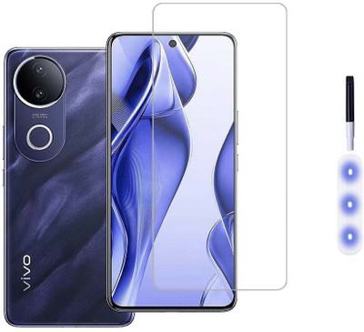 A-Allin1 Edge To Edge Tempered Glass for vivo V50e 5G, UV Tempered Glass Screen Protector(Pack of 1)