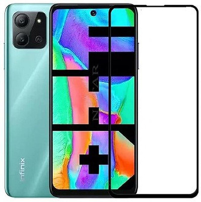 NIMMIKA ENTERPRISES Edge To Edge Tempered Glass for Infinix Hot 11 2022 D+ Tempered Glass(Pack of 1)