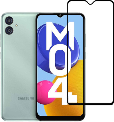 RCHJV Edge To Edge Tempered Glass for Samsung Galaxy M04(Pack of 1)
