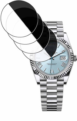 daffin Edge To Edge Tempered Glass for rolex day-date 40 in platinum(Pack of 4)