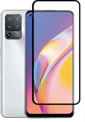 RCHJV Edge To Edge Tempered Glass for Oppo F19 Pro(Pack of 1)