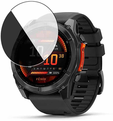 daffin Edge To Edge Tempered Glass for Garmin Fenix 8(Pack of 1)