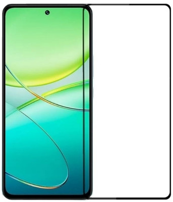 Caseline Edge To Edge Tempered Glass for vivo Y300 5G(Pack of 1)