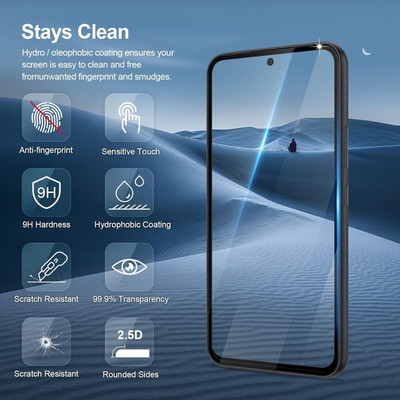 1DOLLAR Edge To Edge Tempered Glass for Tecno Pop 8 5G-Anti Explosion-Tempered Glass/Full Screen Coverage-Edge to Edge/9H Hardness/With Easy Installation Kit(Pack of 1)