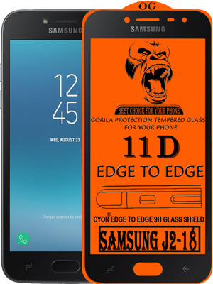 CYOR Edge To Edge Tempered Glass for SAMSUNG J2-18(Pack of 1)