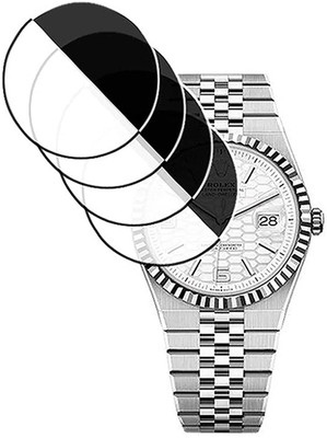 daffin Edge To Edge Tempered Glass for Rolex Land-Dweller 40mm(Pack of 4)
