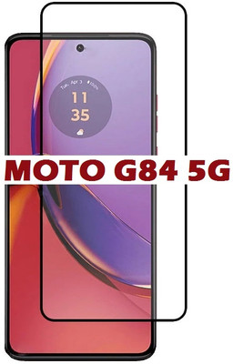 ROYALBASE Edge To Edge Tempered Glass for Moto G84.Motorola G84 5G(Pack of 1)