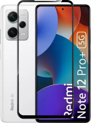 AKSHUD Edge To Edge Tempered Glass for Redmi Note 12 Pro+ 5G, Redmi Note 12 Pro Plus 5G(Pack of 1)