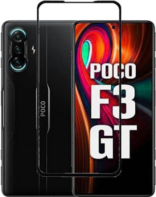 RCHJV Edge To Edge Tempered Glass for Poco F3 GT(Pack of 1)